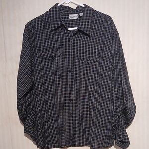 Apparenza Monochrome Checkered Shirt